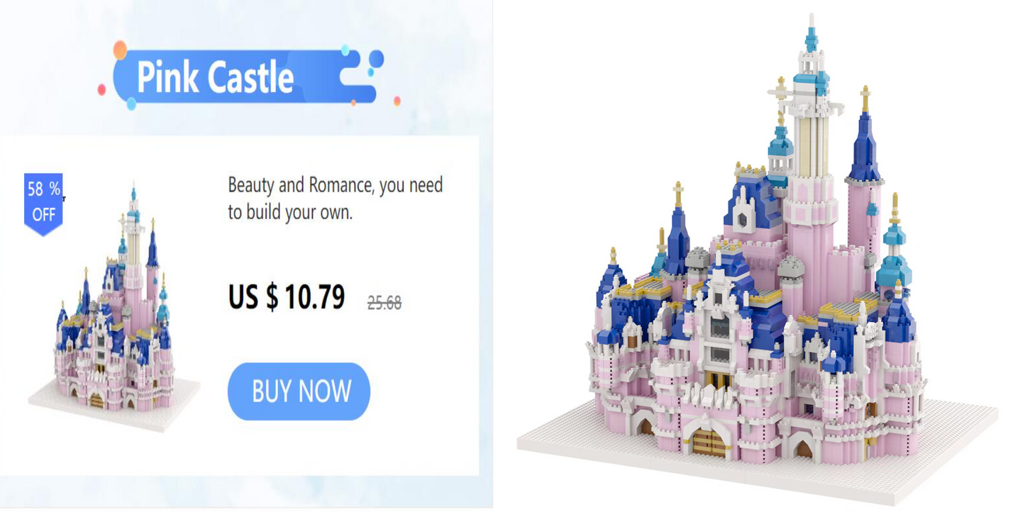 KNEW BUILT Electric Bicycle Scooter Model Mini Building Blocks Adorable & Educational Construction Toys