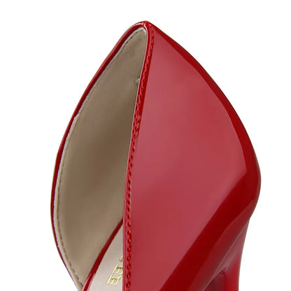 Women 7.5cm 10.5cm High Heels Yellow Pumps Office Stiletto Wedding Bridal Scarpins Short Heels Lady Hollow Party Shoes