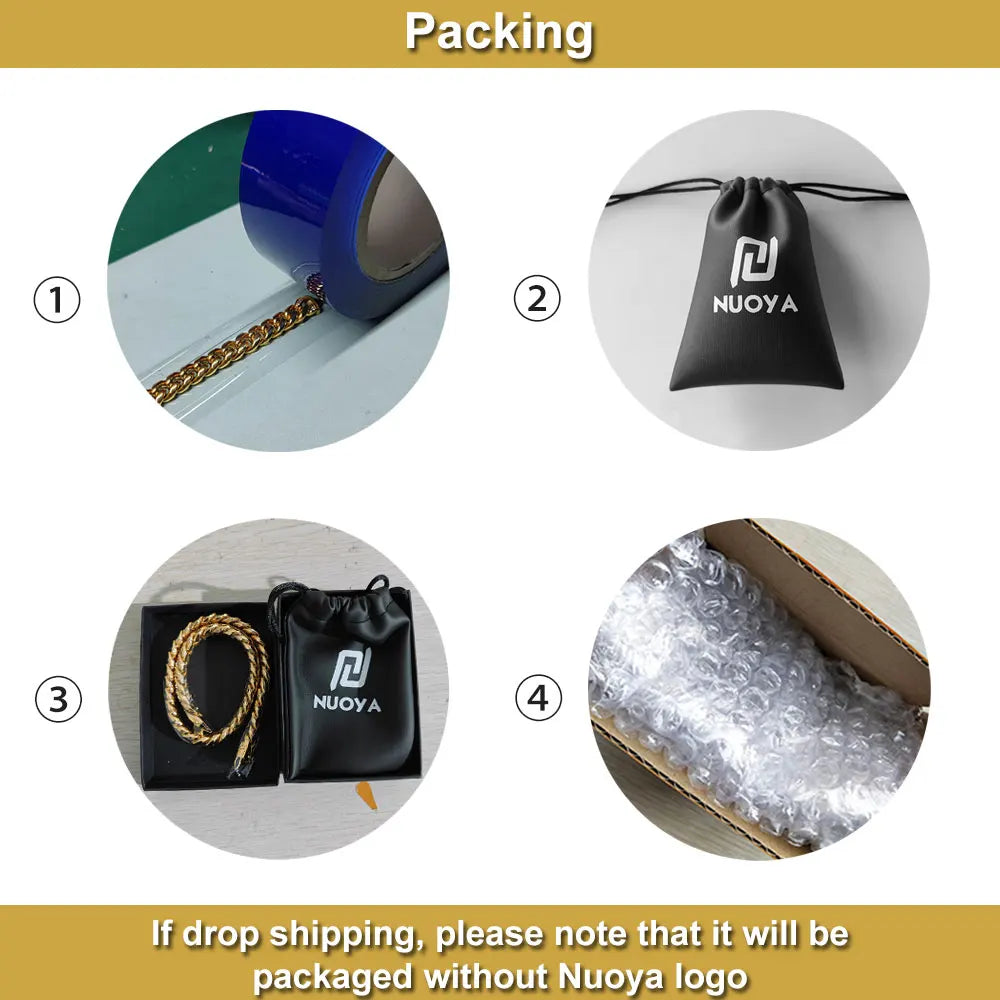 Hip Hop Stainless Steel 18K Plated Gold Anklet Cuban Link Chain For Women Gift Bling