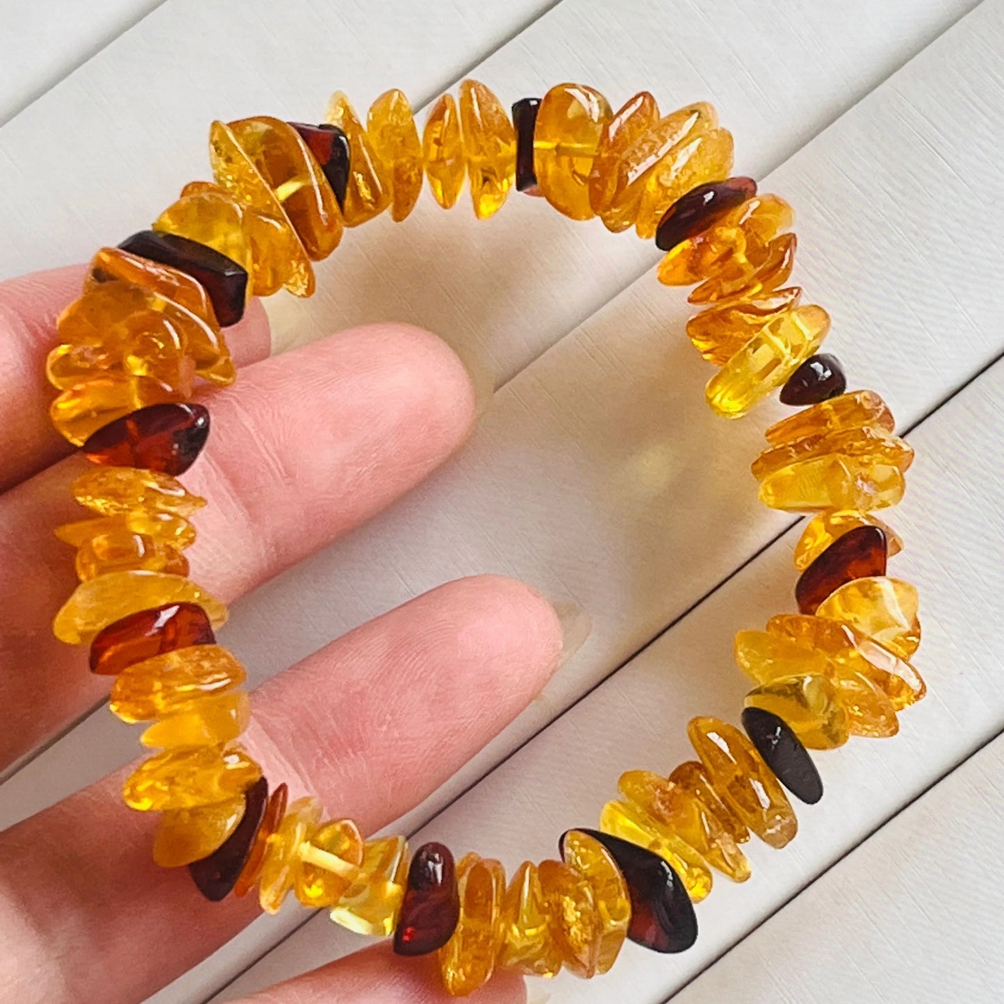 Natural Red Amber Bracelet Men Women Healing Gemstone Fine Jewelry Genuine Baltic Blood Amber Bracelets Barrel Beads Bangles
