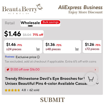 Beaut&Berry Luxurious 18k Gold Plated Bracelet for Women and Men Style Copper Zircon Bangle 2-color for Wife and Friends Gifts