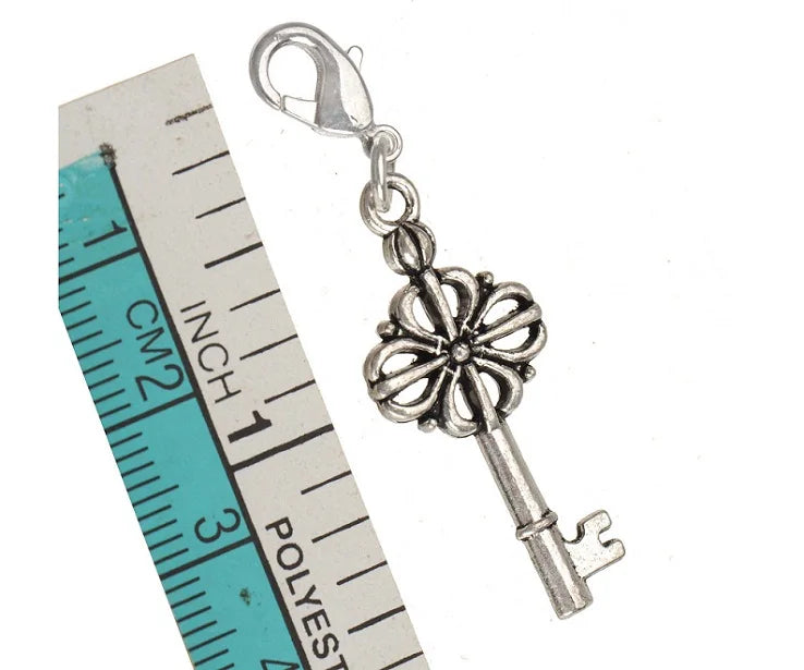 30pcs/lot Jewellery Crafts Wholesale DIY Charms Bracelets Stuff Silver Plated Earrings Metal Components Pendulum Parts Hand Made