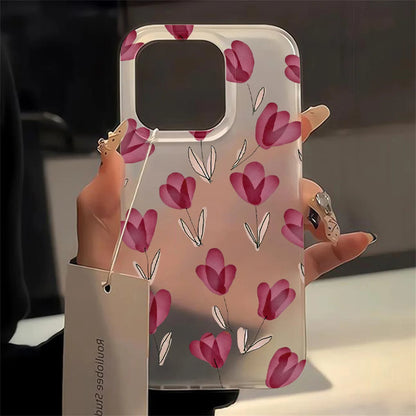 Transparent Matte Cases For iPhone 17 Case iPhone 16 Pro Max 17 Air 15 14 12 11 13 Pro Fundas Shockproof Cover Soft Phone Bumper