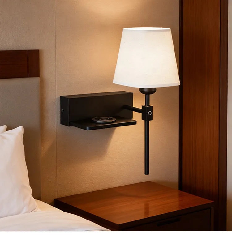 1.5A 12W Wireless Charger Stand Pad Mobile Phone Fast Charging Station for Desk Lamp Wall Lamp Circuit Phone Android Universal