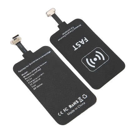 Wireless Charging Receiver 10W Wireless Charging Receiver Type C Interface Wireless Charger Receiver Chip for Mobile Phones