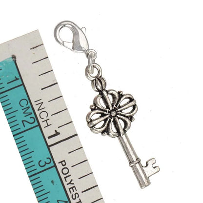 30pcs/lot Jewellery Crafts Wholesale DIY Charms Bracelets Stuff Silver Plated Earrings Metal Components Pendulum Parts Hand Made