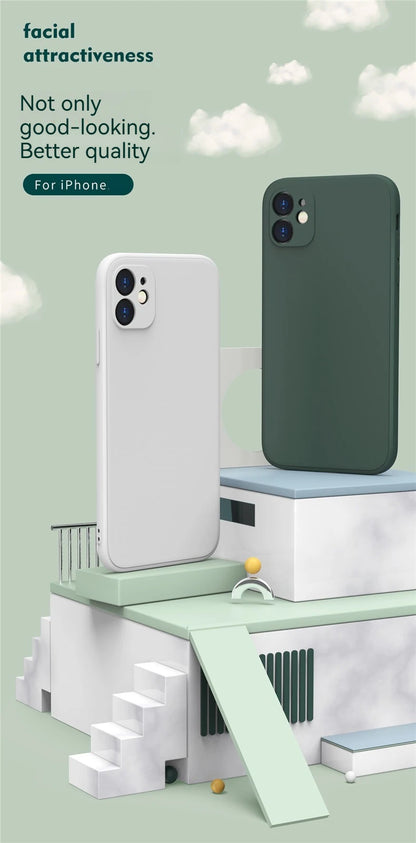 Liquid Silicone Case For iphone 17 Pro Max For iphone 17 17 Pro 17 Pro Max Cover TPU Shockproof Protective Cover iphone 17 Air