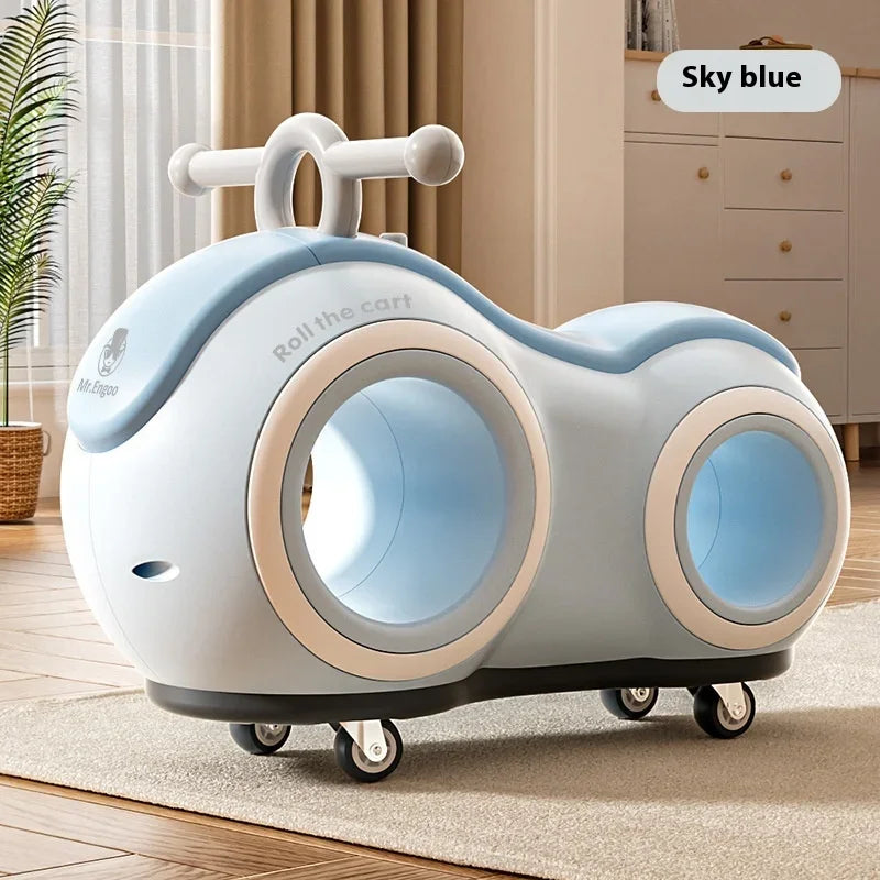 New Children's Riding Toy Peanut Bike Sliding Style 1-3 Year Old Baby Bike Non Pedal Yo Bike Children's Bike Sliding Bike Gift