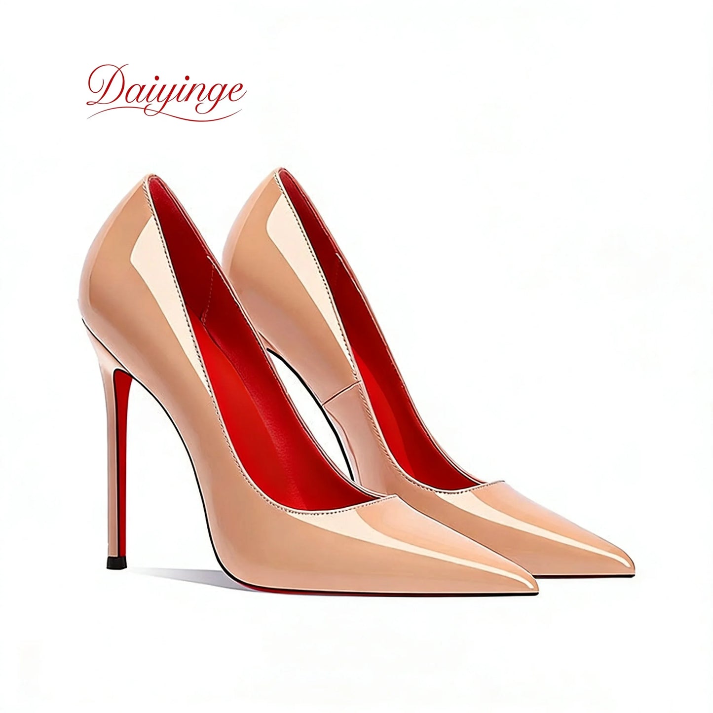 Shoes For Woman 2026 Trend Luxury Red Bottoms High Heels Pointed Toe Stiletto Pumps 12 cm Comfortable Party Dress Wedding Shoes