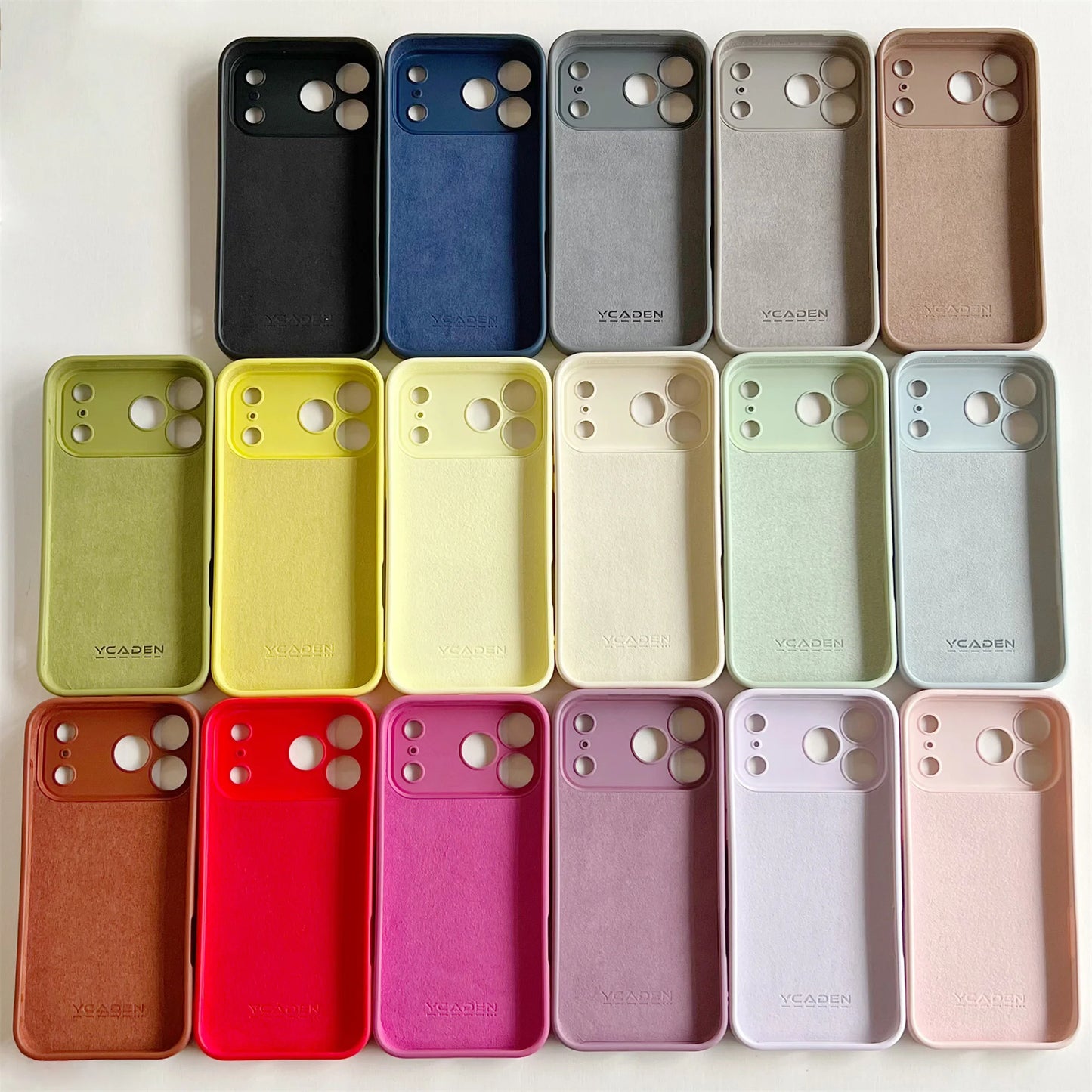 TPU Shockproof Cover For iPhone 17 16  Pro Max For iPhone 17Air 16 15 14 Pro Case Liquid Silicone Original TPU Protect Case