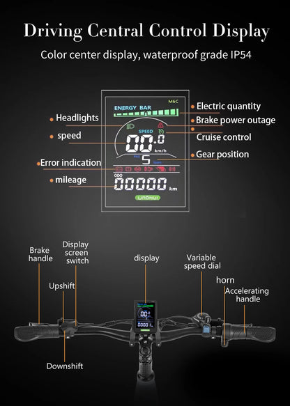 Electric bicycle 1000W 48V 20AH, 27.5“ E-Bike Long Range for Mountain & Road Riding ,electric bike adults,Mountain bikes