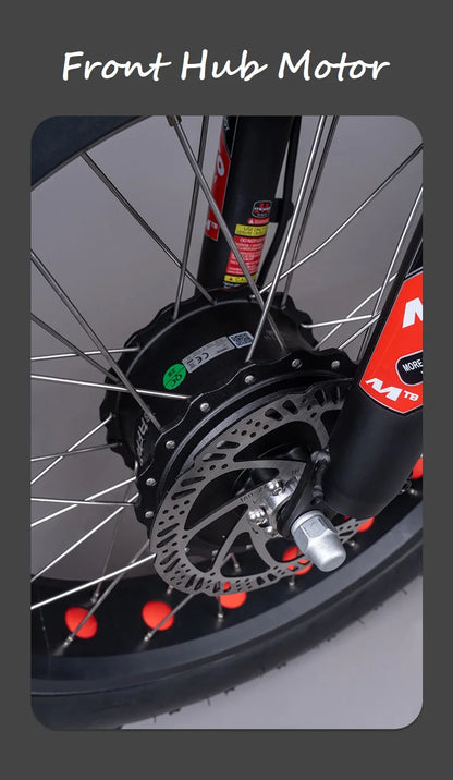 Folding Electric Trike 20'' Fat Tire For Adults 350W Ebike Motorized Electric Three Wheels Bicycle Basket Electric Tricycle