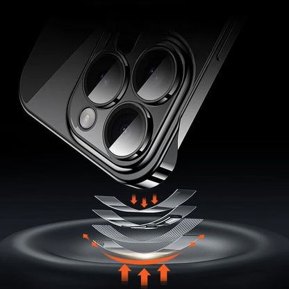 Ultra Thin Frameless Case for Iphone 17promax Air Slim Hard Shockproof Bumper Transparent Cover For iPhone17 17pro air