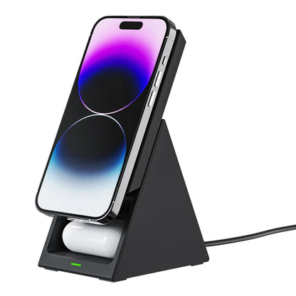 15W Wireless Fast Charging Stand Three-in-One Charger for Phone Watch And Earphones Popular Wireless Charging Base