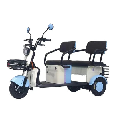 New Electric Tricycle Adult  Agricultural Double Row Electric Tricycle with 3 Wheel