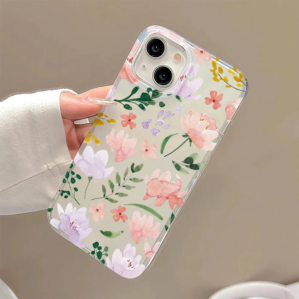 Transparent Matte Cases For iPhone 17 Case iPhone 16 Pro Max 17 Air 15 14 12 11 13 Pro Fundas Shockproof Cover Soft Phone Bumper
