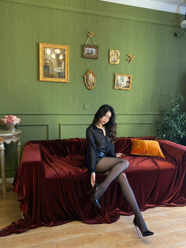 New shallow classic patent leather 12cm fashionable and versatile work high heels nude 10cm thin heel plus size 33-46