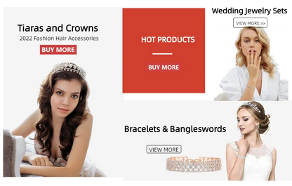 Cross-Border Jewelry, Women'S Fashion Water Drop Crystal Zircon Necklace Earrings Set, Bride Wedding Dress Accessories