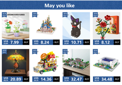 KNEW BUILT Electric Bicycle Scooter Model Mini Building Blocks Adorable & Educational Construction Toys