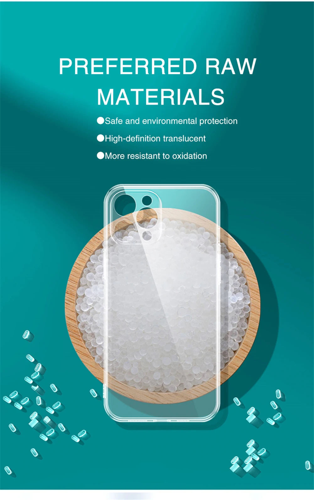 Clear Phone Case For iPhone 16 15 14 13 12 11 Pro Max Silicone Soft Cover For iPhone 13 Mini X XS Max XR 8 7 6 Plus Back Shell