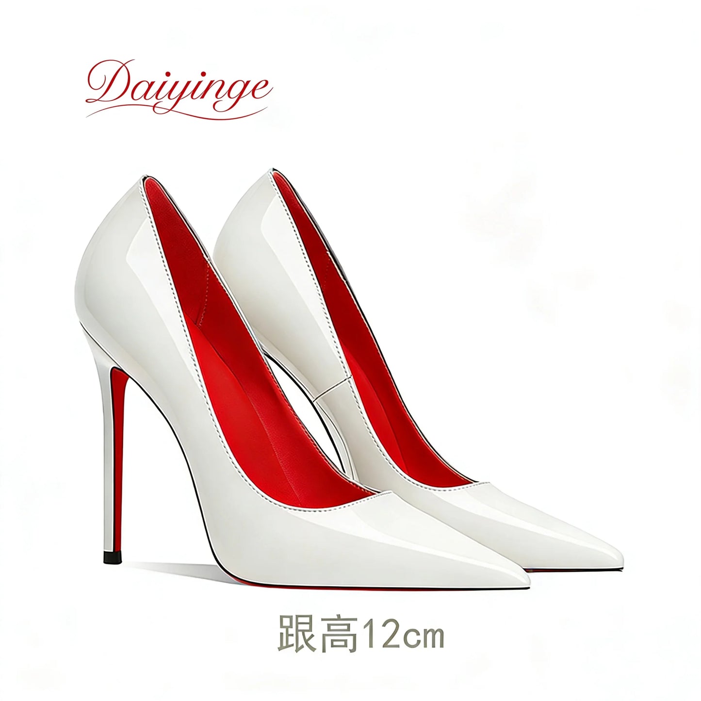 Shoes For Woman 2026 Trend Luxury Red Bottoms High Heels Pointed Toe Stiletto Pumps 12 cm Comfortable Party Dress Wedding Shoes
