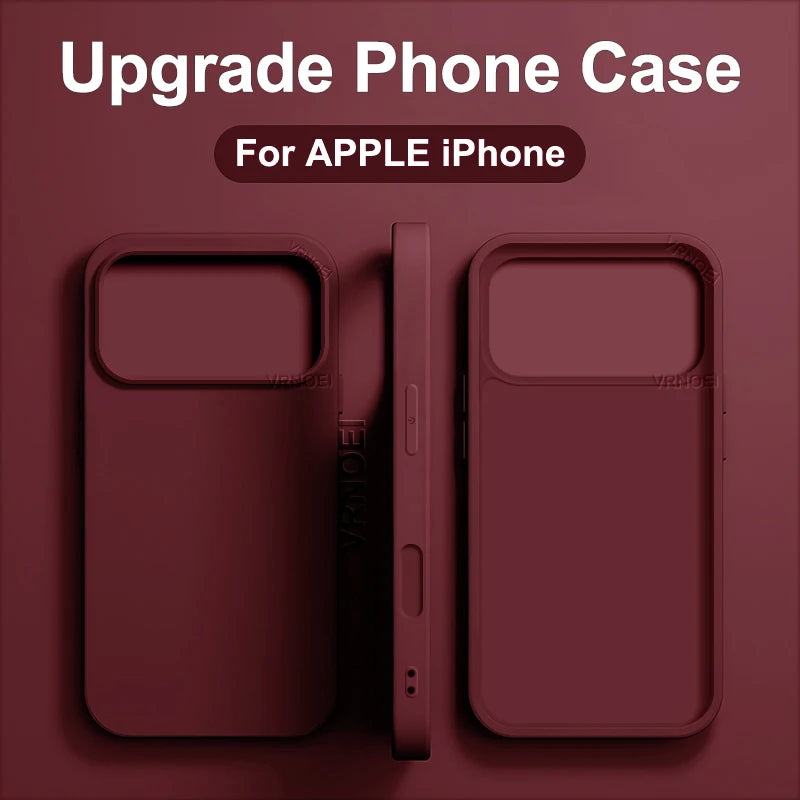 For iPhone 17 Pro Max Case Upgrade Phone Case For iPhone 11 12 13 14 15 16 Pro Max Plus Air Cases Shockproof Cover Accessories