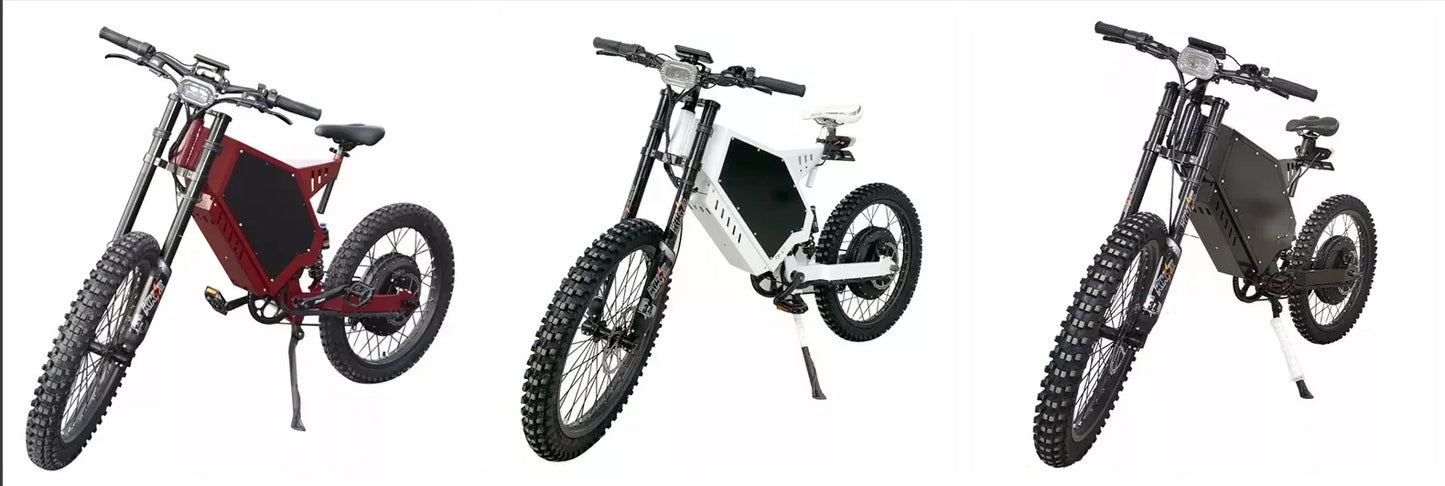 Newest Electric Bike 72v  8000W Enduro Ebike Hottest in 2023 with Samsng Cells 100km/h High Speed Electric Bike