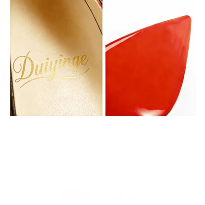 Shoes For Woman 2026 Trend Luxury Red Bottoms High Heels Pointed Toe Stiletto Pumps 12 cm Comfortable Party Dress Wedding Shoes