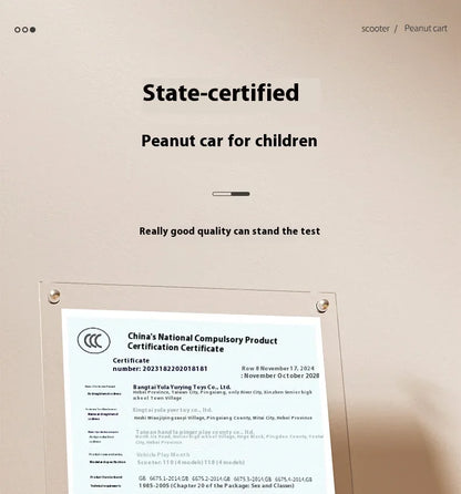 New Children's Riding Toy Peanut Bike Sliding Style 1-3 Year Old Baby Bike Non Pedal Yo Bike Children's Bike Sliding Bike Gift