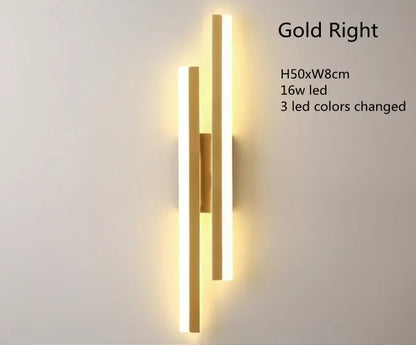 LED Bedroom Wall Lamp Wall Sconces Copper Line Pipe Acrylic Lampshade Indoor Lighting for Living Room Corridor Light Fixture