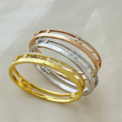 Luxury Jewelry 925 Sterling Silver Bracelet for Women and Men. Exquisite Party Jewelry, Anniversary Gifts for Couples