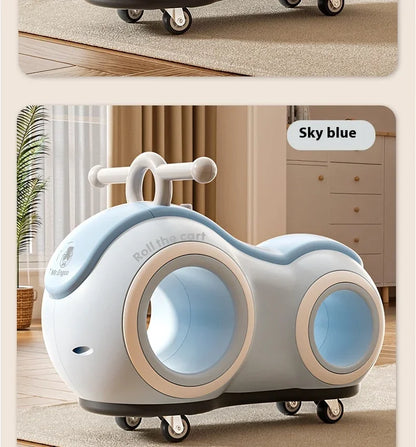 New Children's Riding Toy Peanut Bike Sliding Style 1-3 Year Old Baby Bike Non Pedal Yo Bike Children's Bike Sliding Bike Gift