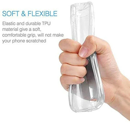 Clear 360 Full Wrap Phone Case for iPhone 17 16 15 14 Pro Max 13 12 11 SE2/SE3 Xr Xs 7 8 Plus Back Cover