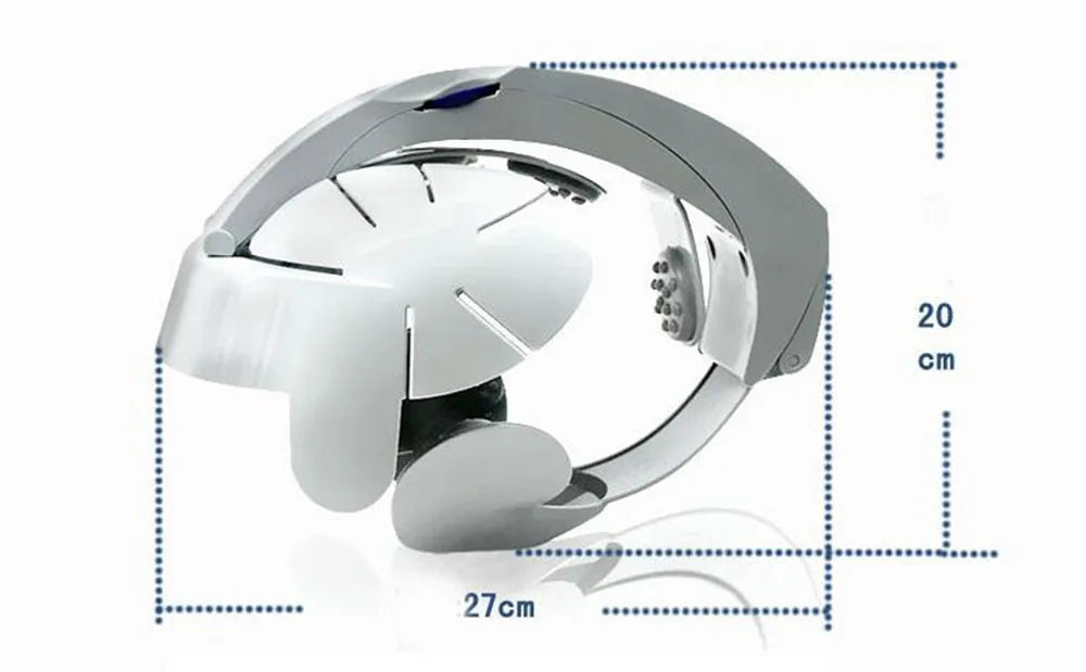 Electric Head Massage Relief Improve Sleep Vibration Relaxation Health Care Device Relax Easy Acupuncture Point Brain Massager