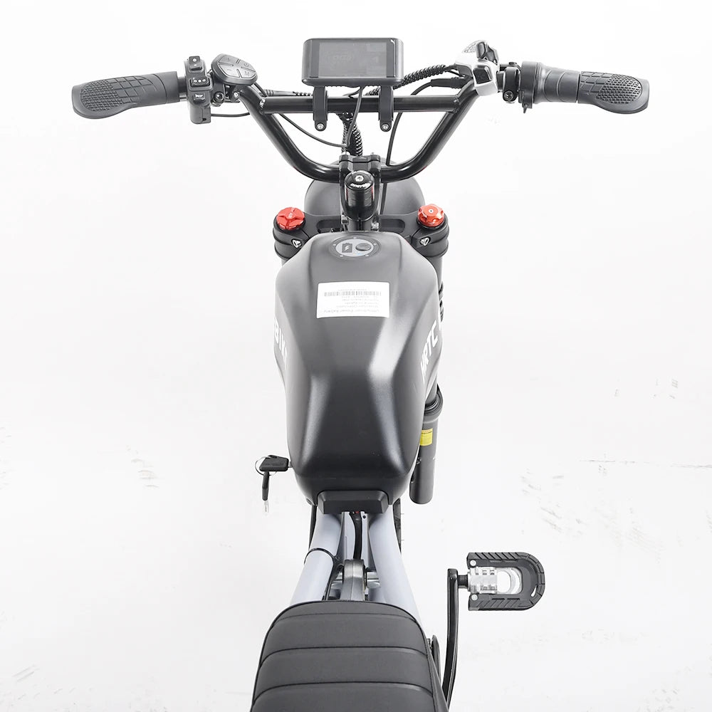 Electric Retro Motorcycle with Soft Tail, High Power Motor, Off-Road Motorbike, Off-road Bicycle, 20 Super Ebike, 48V, 1500W