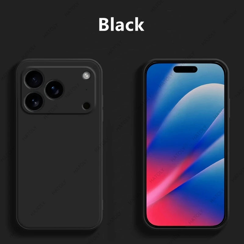 Liquid Silicone Case For iphone 17 Pro Max For iphone 17 17 Pro 17 Pro Max Cover TPU Shockproof Protective Cover iphone 17 Air