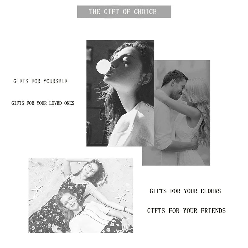 New S925 Silver Minimalist Geometric Collage Bracelet Women's Jewelry Exquisite and Elegant for Birthday and Christmas Gifts