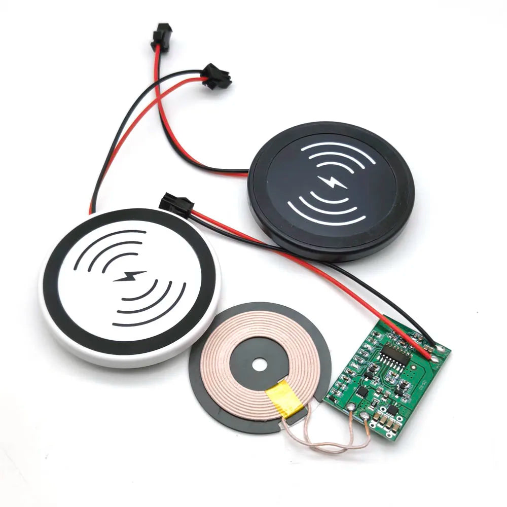 1.5A 12W Wireless Charger Stand Pad Mobile Phone Fast Charging Station for Desk Lamp Wall Lamp Circuit Phone Android Universal