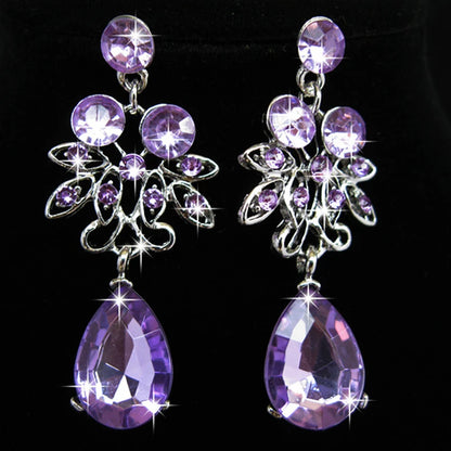 Women Wedding Jewelry Set Gold Color Zirconia Bridal Necklace Earring Pendant Set For Bride Bridesmaid Gift Wedding Accessories