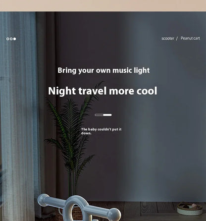 New Children's Riding Toy Peanut Bike Sliding Style 1-3 Year Old Baby Bike Non Pedal Yo Bike Children's Bike Sliding Bike Gift