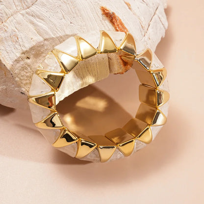 Glamorous Colorful Acrylic Bracelet for Women, Sweet Elastic Stretch Bracelet, Trendy Daily Wear & Dating Gift