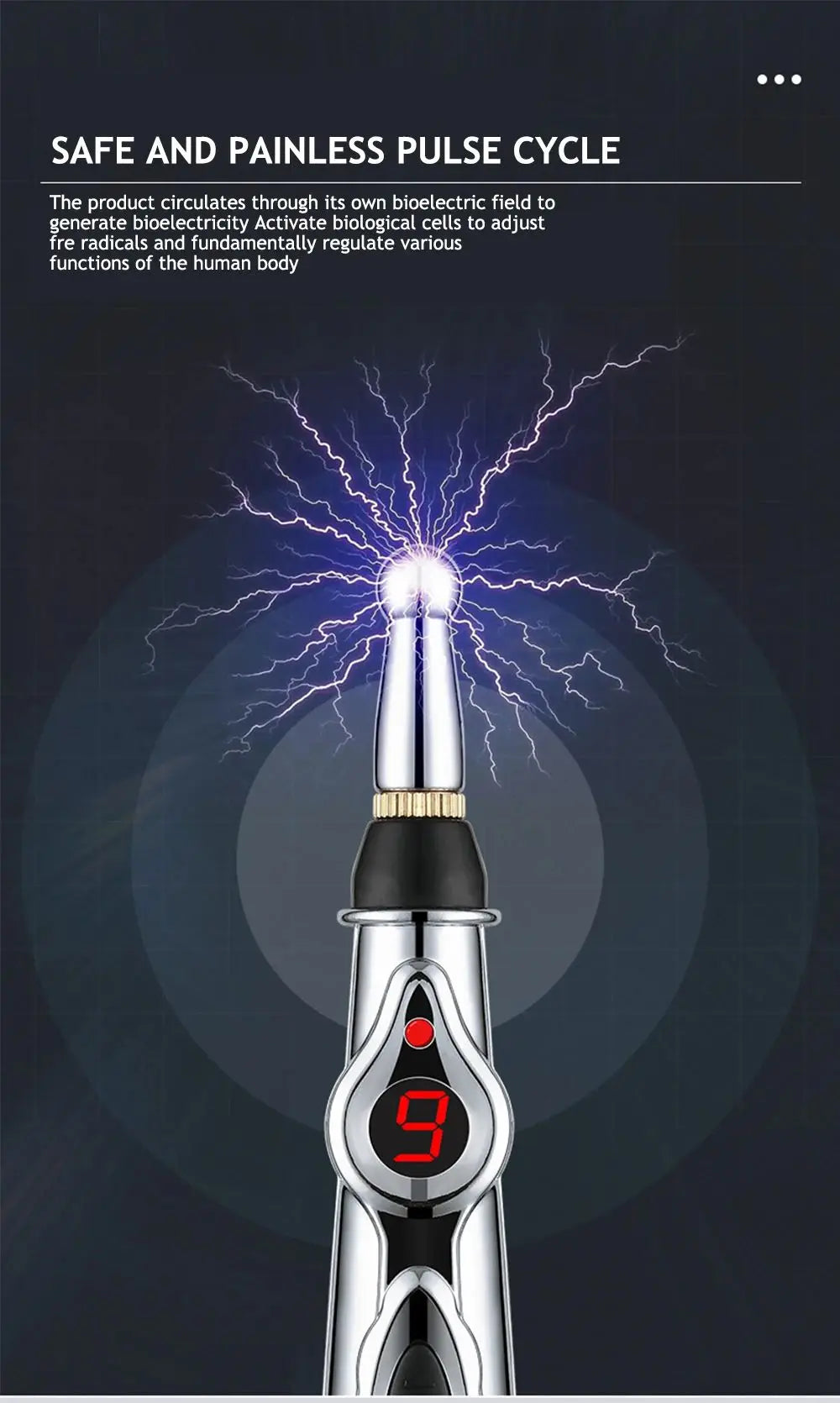 Electronic Acupuncture Pen Acupuncture Point Pen Acupuncture Point Pen Meridian Energy Meridian Pen Massage Pen Acupuncture Acup