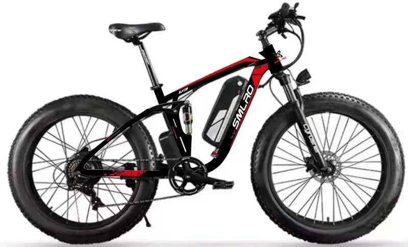 Electric Bicycle Smlro 26 Inch 48V 500W 1000W 13Ah Snow Bike 7 Speed Ebike 2022 New Drop Shipping E Road Electric Bike