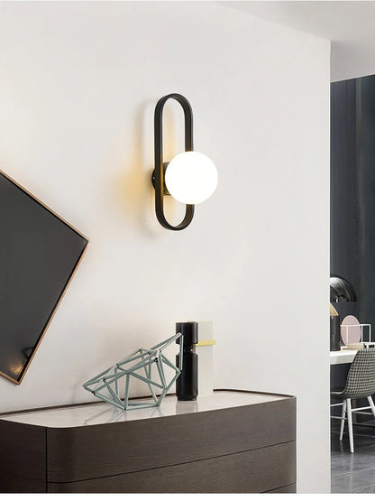 LED Wall Lamp For Luxury Living Room Bedroom Bedside Corridor Aisle Light Hotels Background Home Decorative Wall Sconce 12W