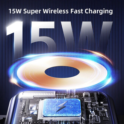 Car Phone Charger Phone Holder 66W Wireless & Wired Charger Auto Sensing One-Touch Release and Rotation Qi FCC ROHS Certified