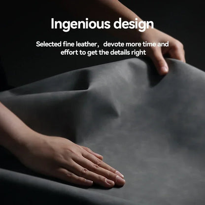 Luxury Leather Case For iPhone 17 16 16e 15 14 13 12 11 Pro Max Plus 12 13 Mini SE 8 7 Cover With Metal Plate Support Car Hold