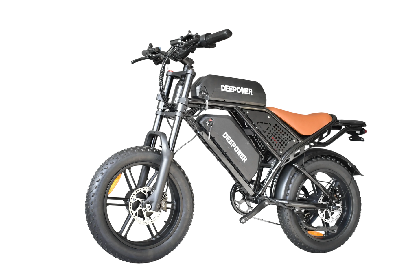 Electric BicycleS8 3500W Powerful motor 48V60AH lithium battery Mountain adult Electric Bike Disc Brakes 20 Inch Fat Tire E-bike