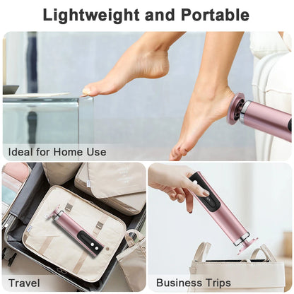 Electric Foot Callus Remover Foot Care File Heels Dead Skin Pedicure Tool Electronic Foot Grinder and Replacement Sandpaper