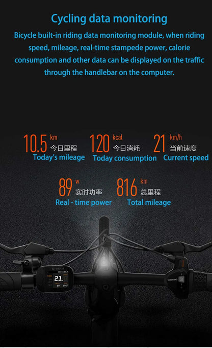 Qicycle 16inch Electric Fold bicycle Mini ebike EF1 electric assist bike Smart Ultra-light Aluminum Alloy Folding Electric Bike