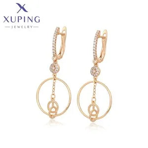 Xuping Jewelry Bracelet and Necklace Set Charm Jewellery Set Gold Color Plated for Women Wedding Gifts X000787949